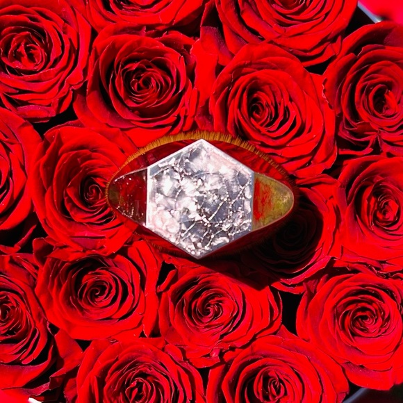 Rose Gold Kabuki Brush & travel set - Picture 3 of 4